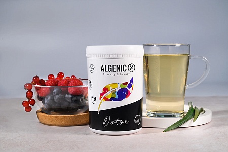 ALGENIC DETOX 3 шт Курс на месяц: очищение лимфатической системы, крови, кишечника и печени